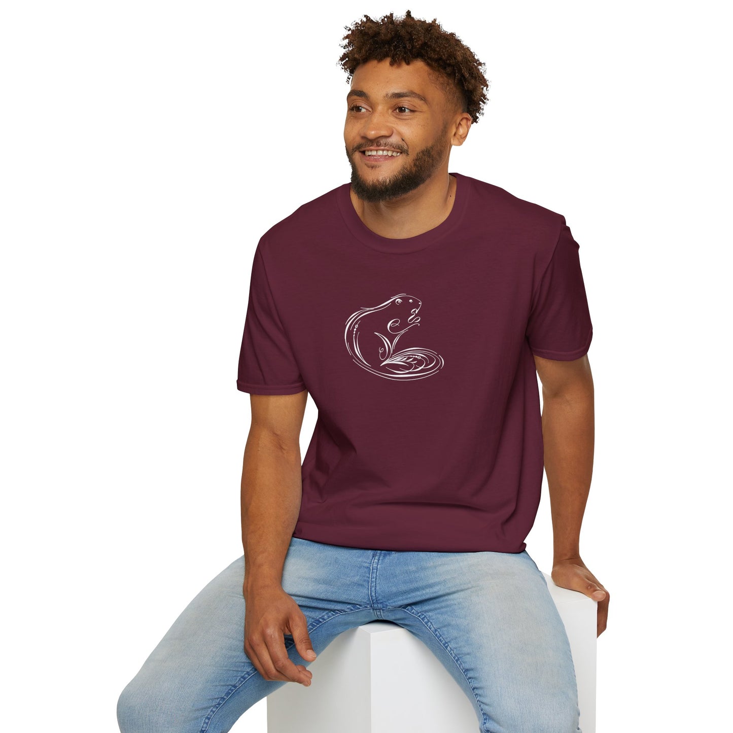 Flourished Beaver Unisex T-shirt