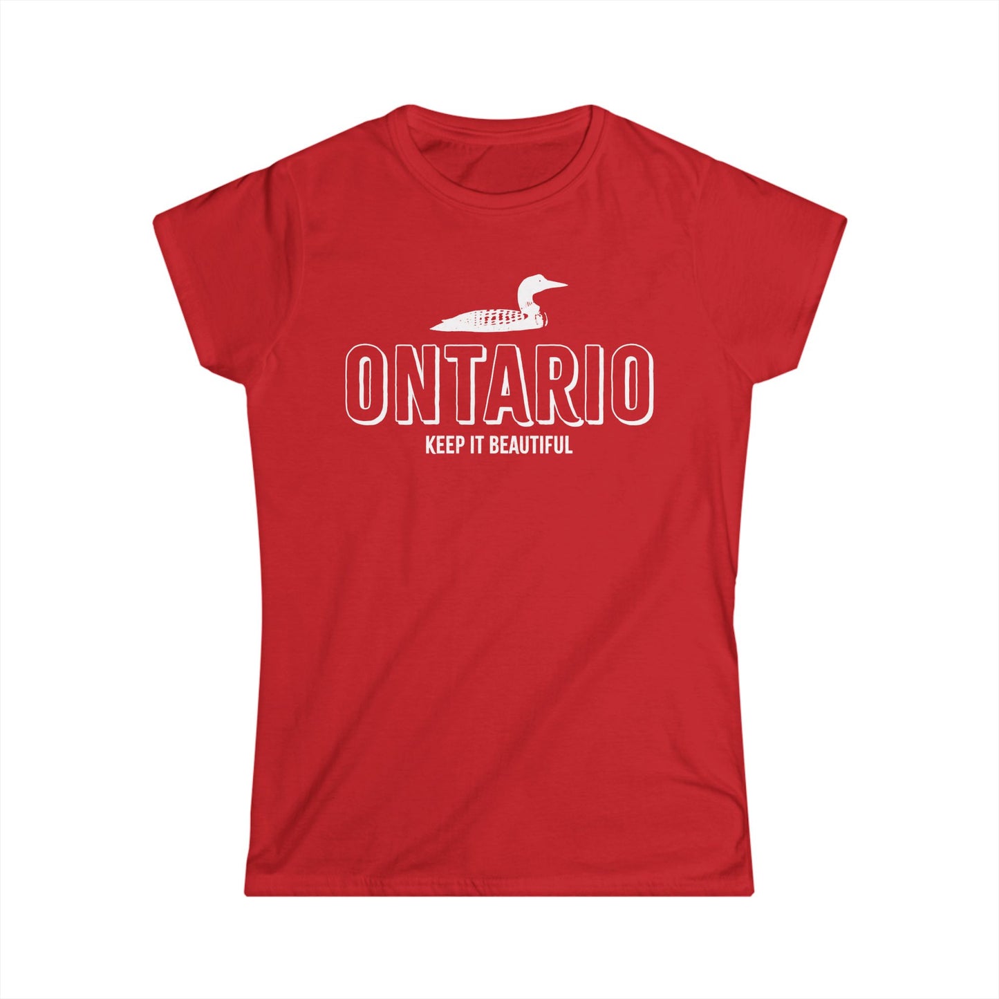 Ontario Loon Women's Softstyle Tee