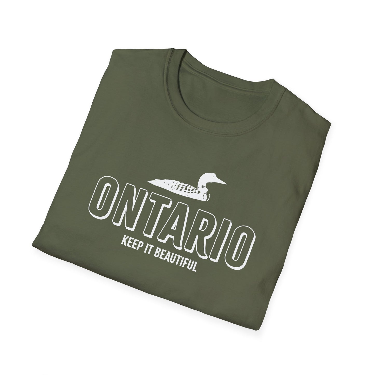 Ontario Loon Unisex Softstyle T-Shirt