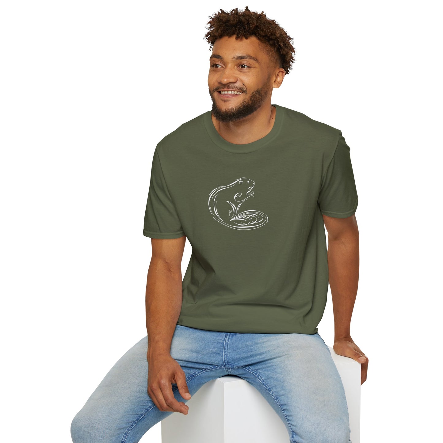 Flourished Beaver Unisex T-shirt