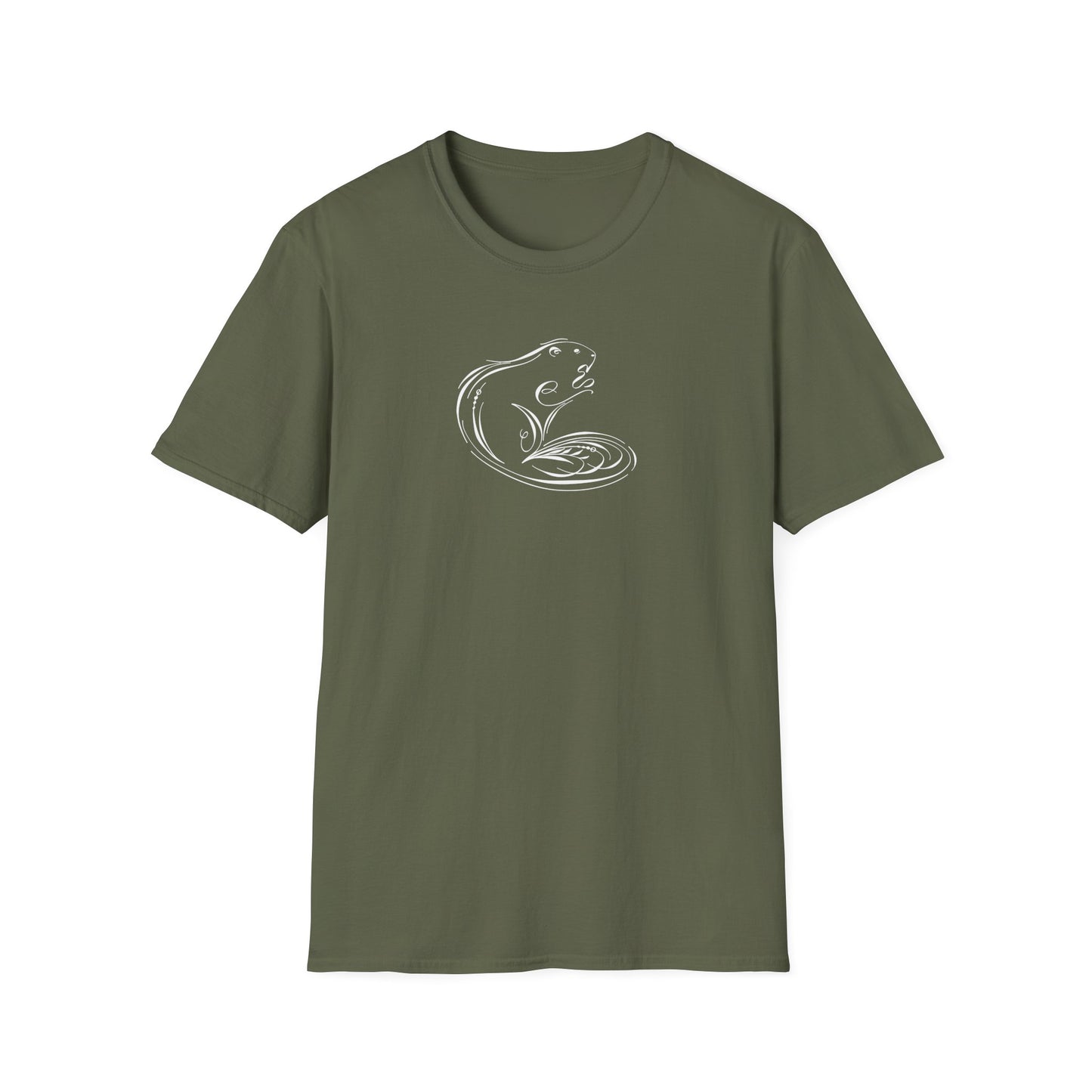 Flourished Beaver Unisex T-shirt
