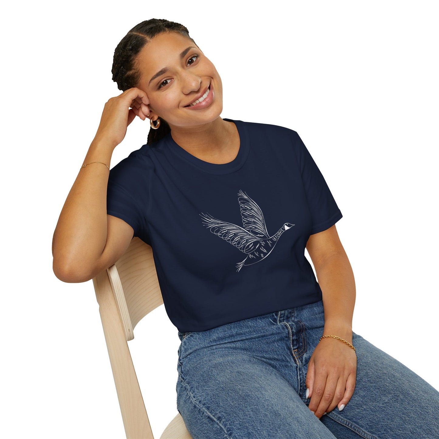 Flourished Canadian Goose Unisex T-shirt