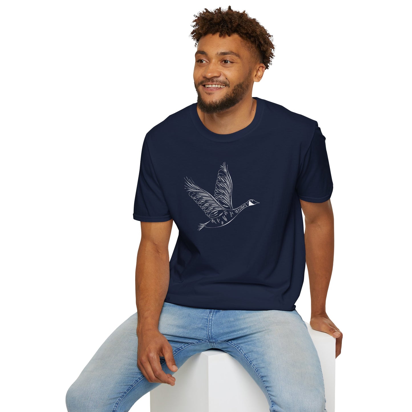 Flourished Canadian Goose Unisex T-shirt