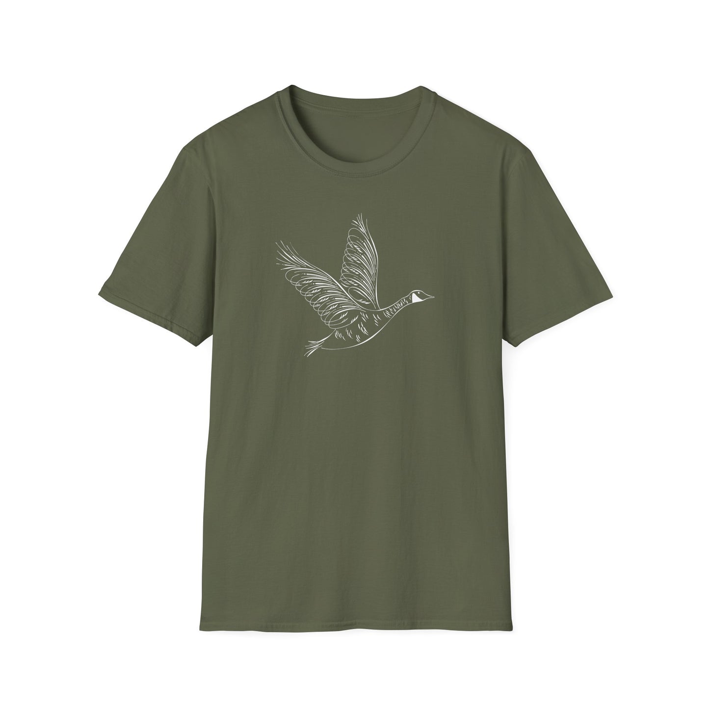 Flourished Canadian Goose Unisex T-shirt