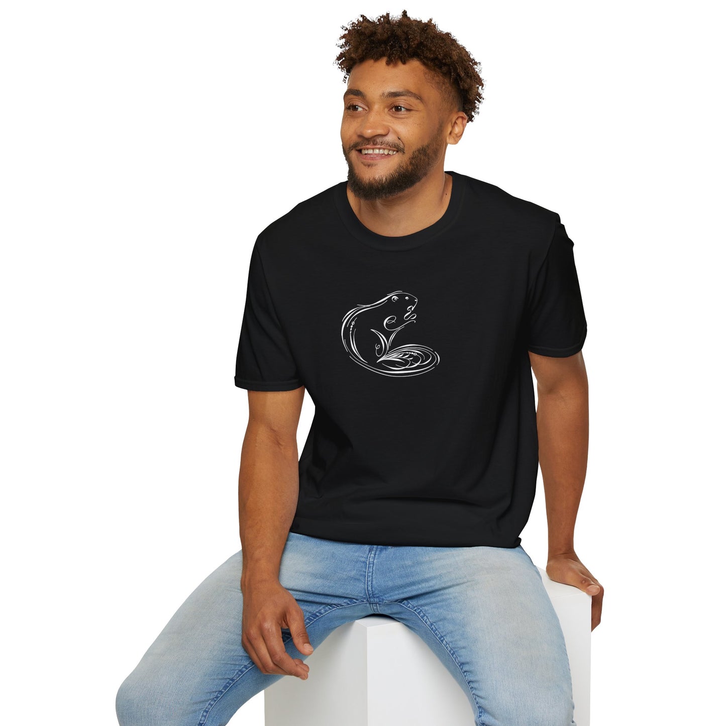 Flourished Beaver Unisex T-shirt
