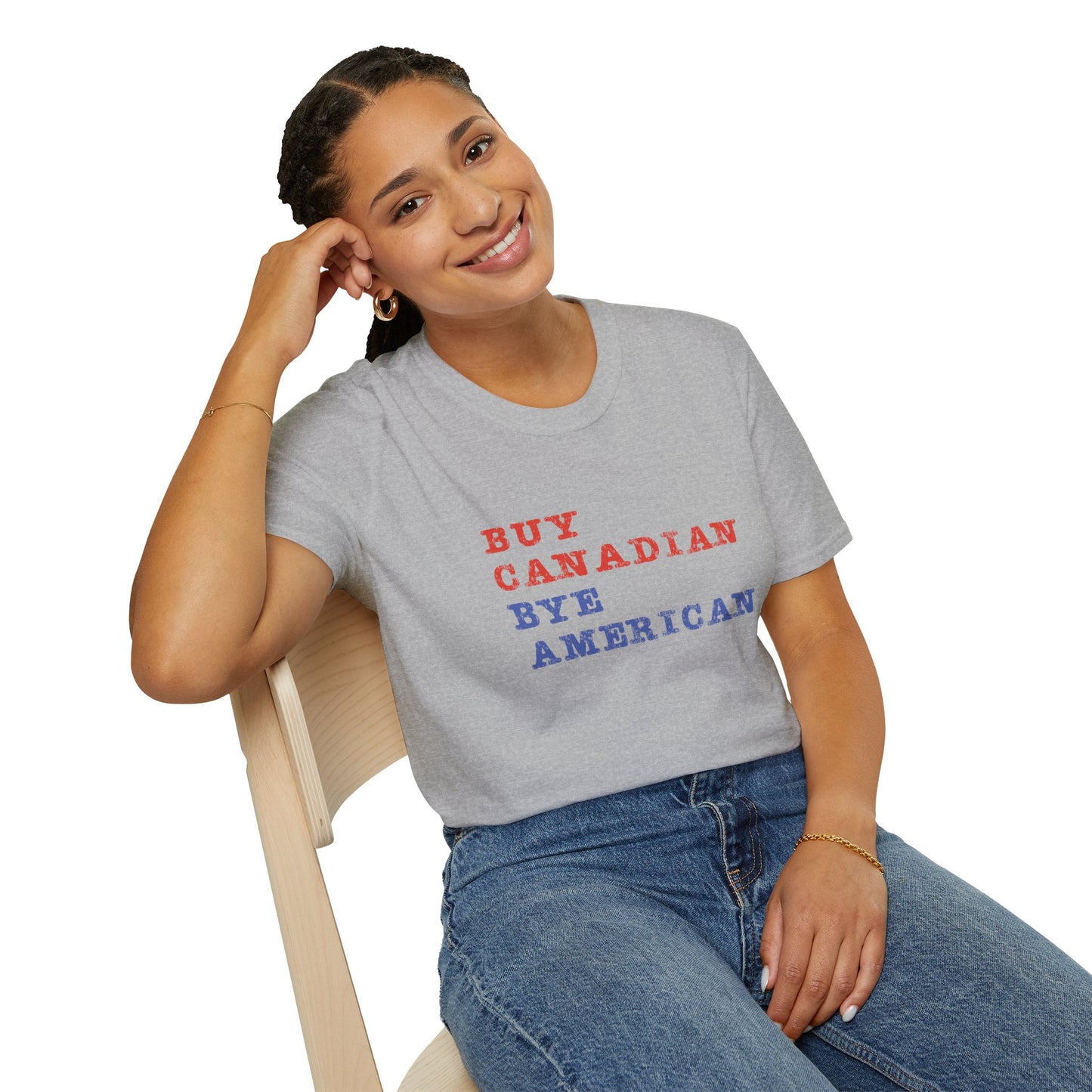 Buy Canadian Bye American Unisex T-Shirt