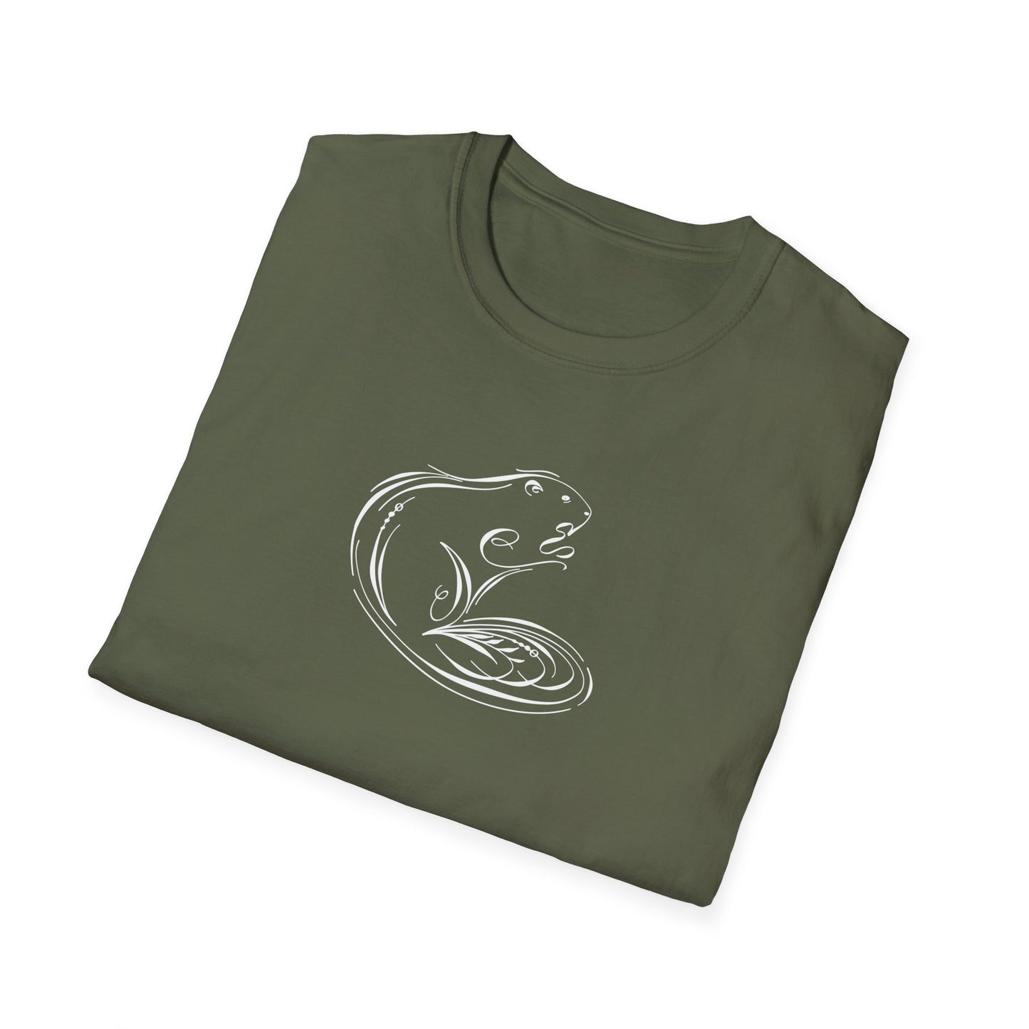 Flourished Beaver Unisex T-shirt