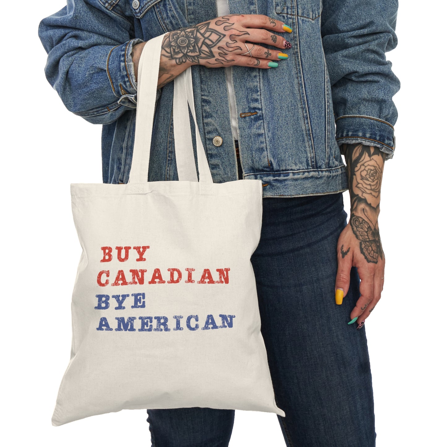 Buy Canadian Bye American Eco-Friendly Tote Bag