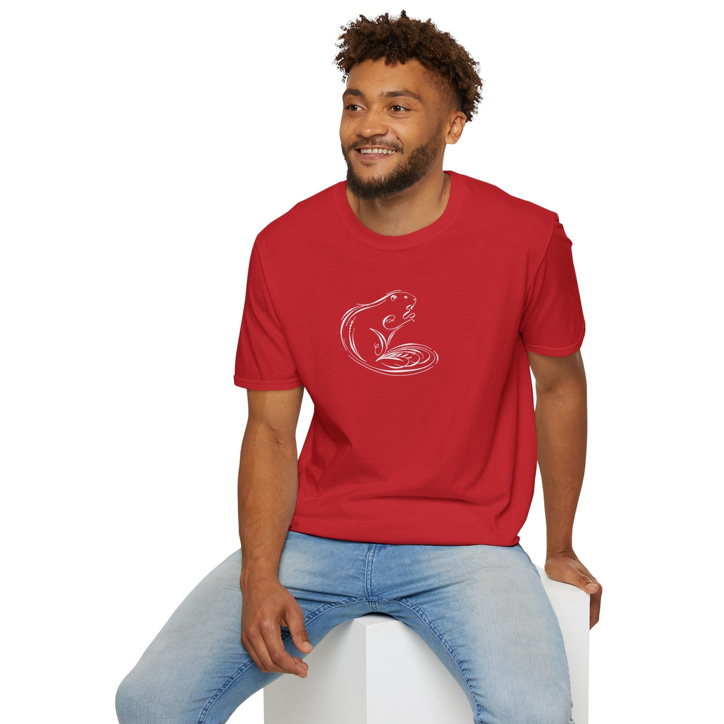 Flourished Beaver Unisex T-shirt