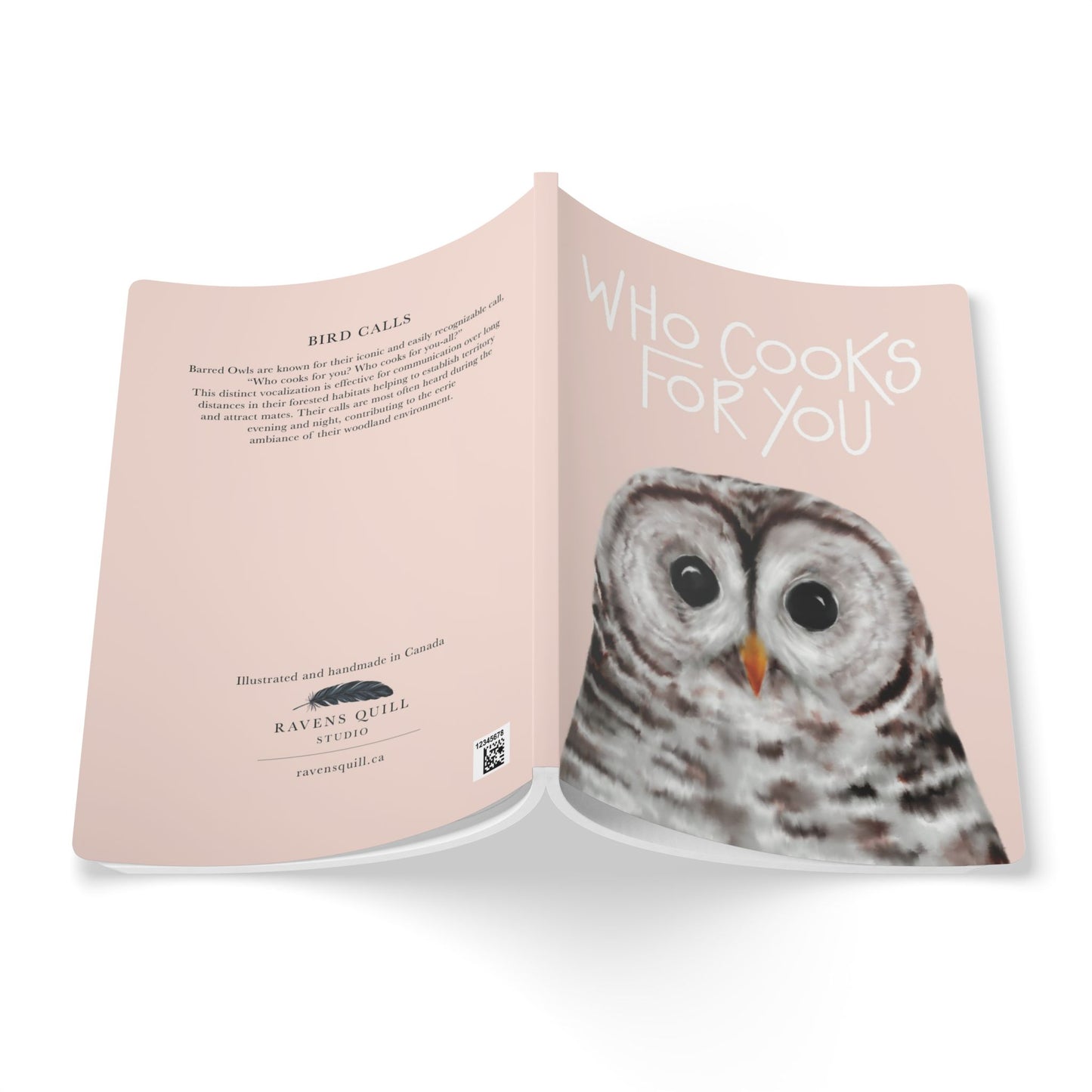 Bird Call Notebook - Barred Owl