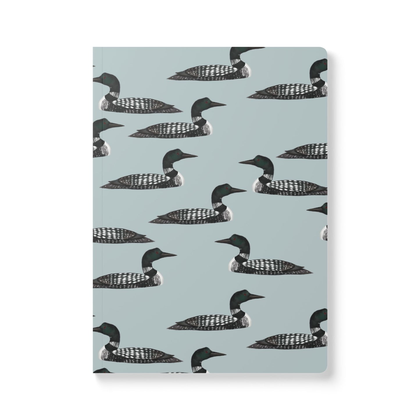 Provincial Bird of Ontario Notebook - Common Loon Pattern
