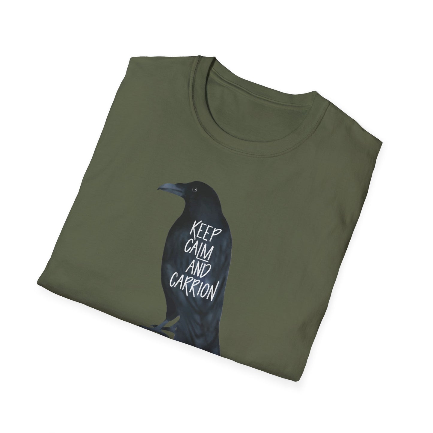 Keep Calm and Carrion Raven Unisex T-Shirt