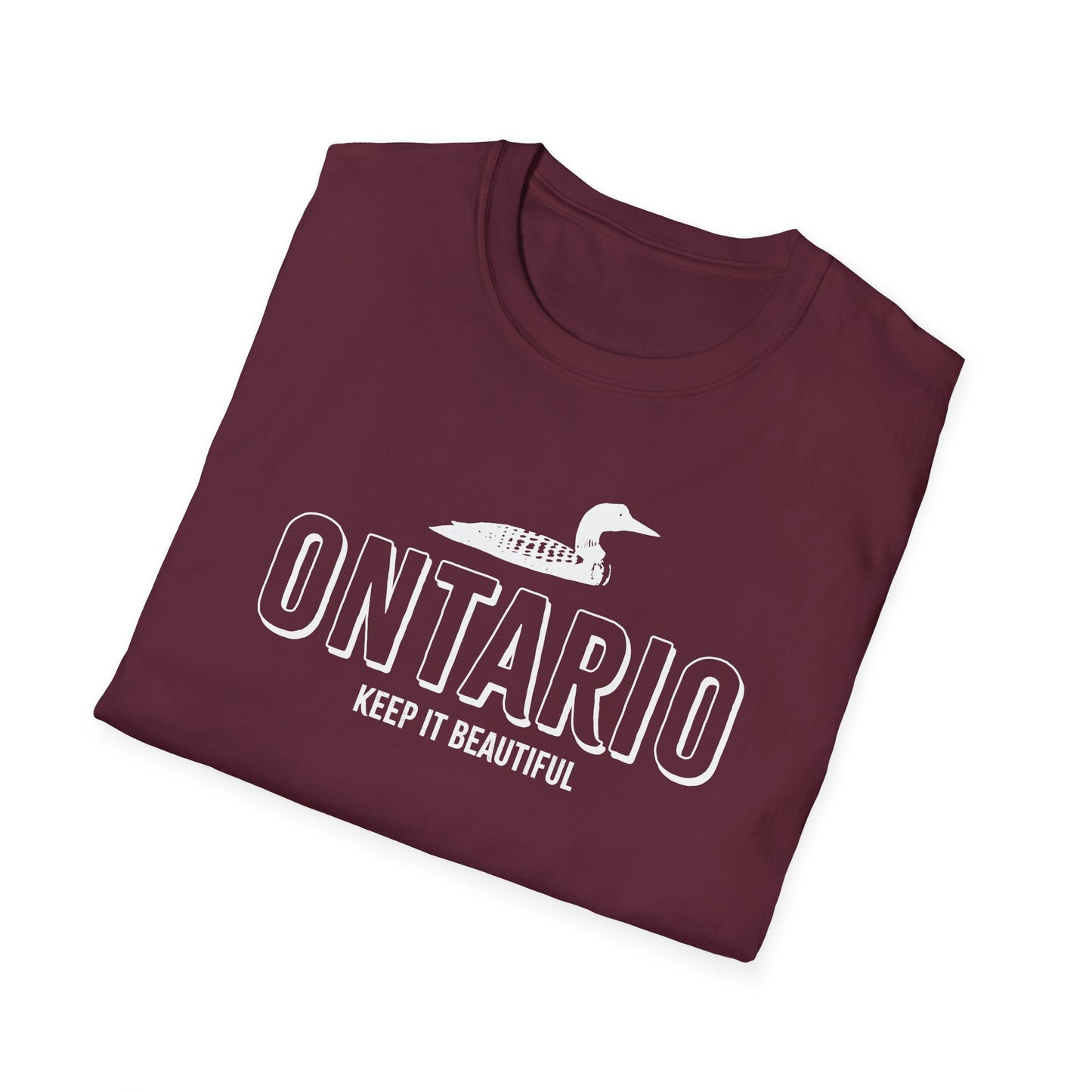 Ontario Loon Unisex Softstyle T-Shirt