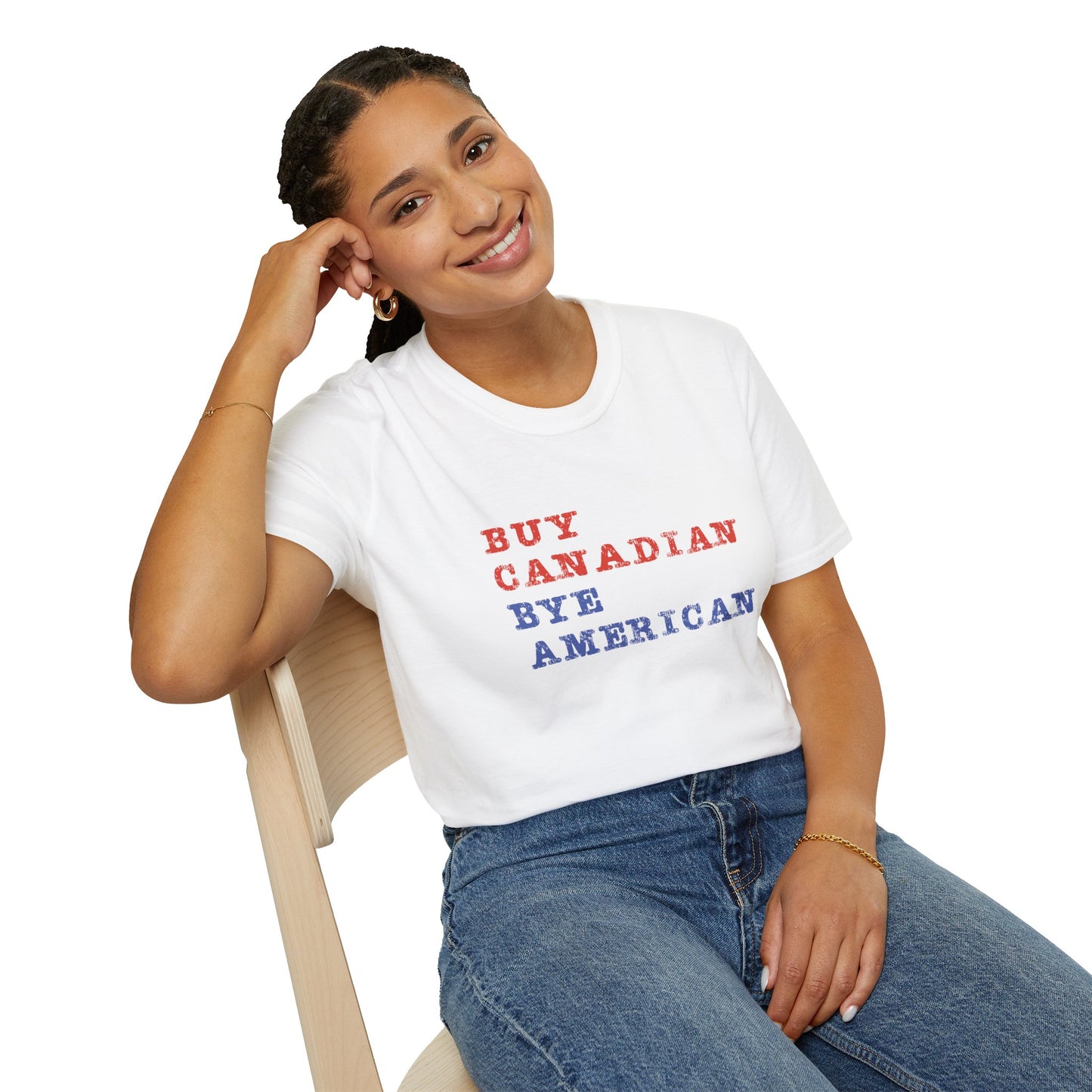 Buy Canadian Bye American Unisex T-Shirt