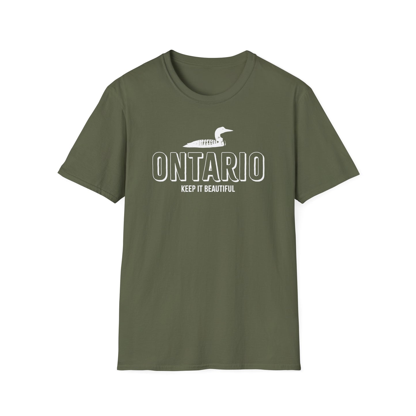 Ontario Loon Unisex Softstyle T-Shirt