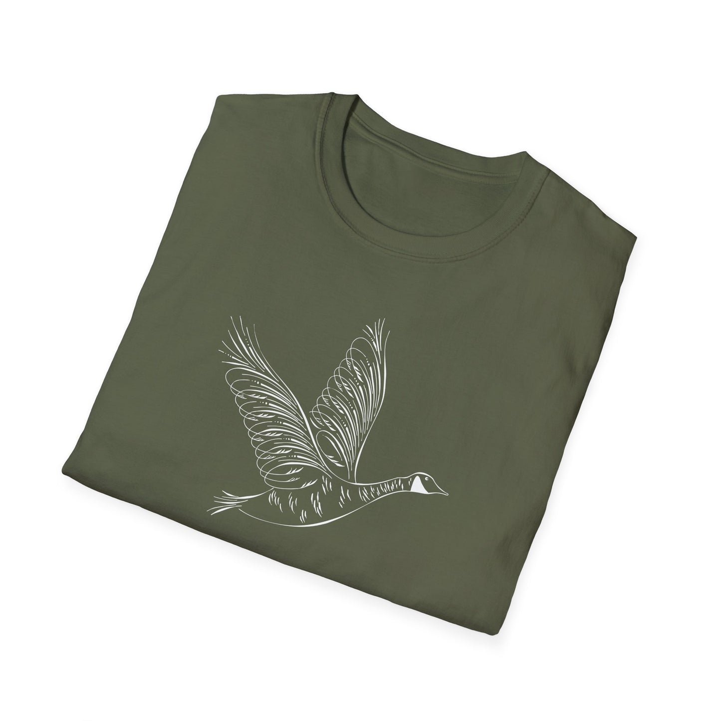 Flourished Canadian Goose Unisex T-shirt