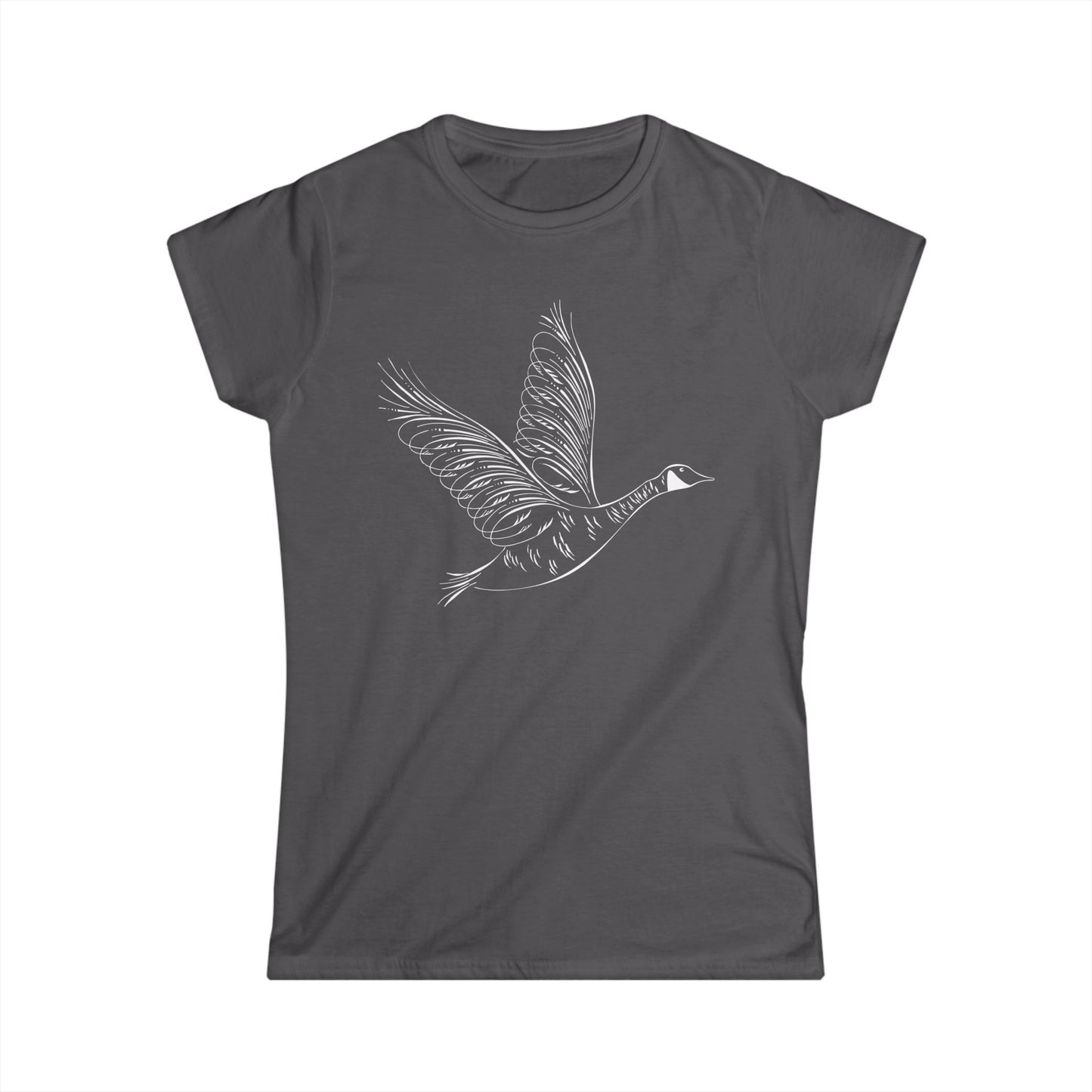 Flourished Canadian Goose Women's Softstyle Tee