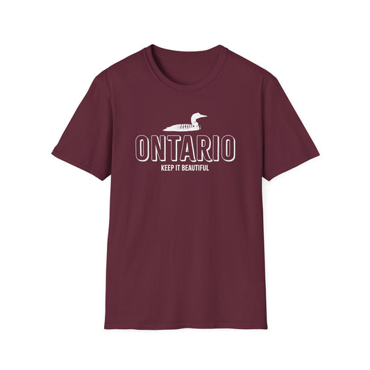 Ontario Loon Unisex Softstyle T-Shirt