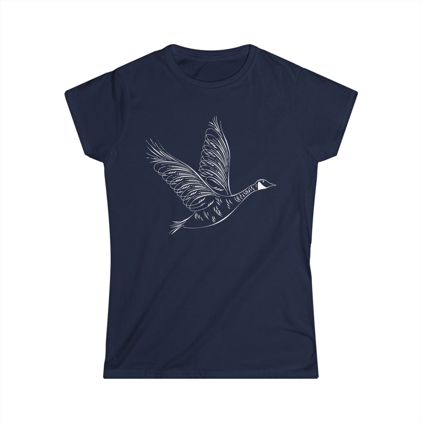 Flourished Canadian Goose Women's Softstyle Tee