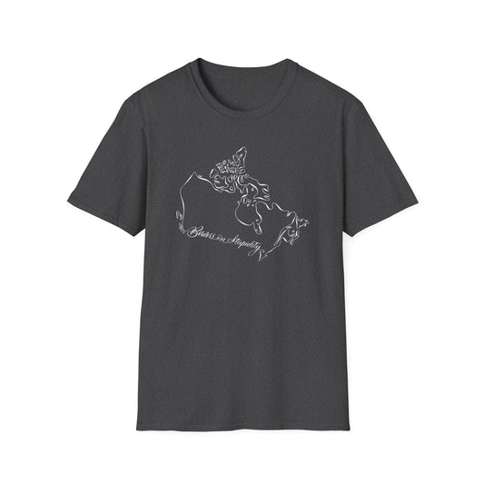 Borders on Stupidity Unisex T-shirt