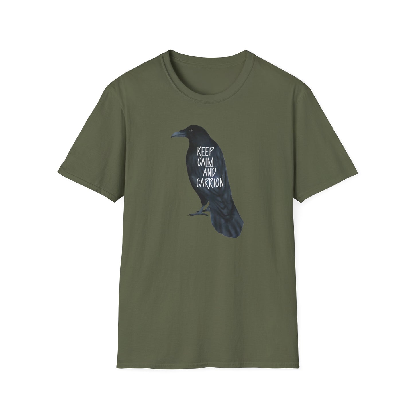 Keep Calm and Carrion Raven Unisex T-Shirt