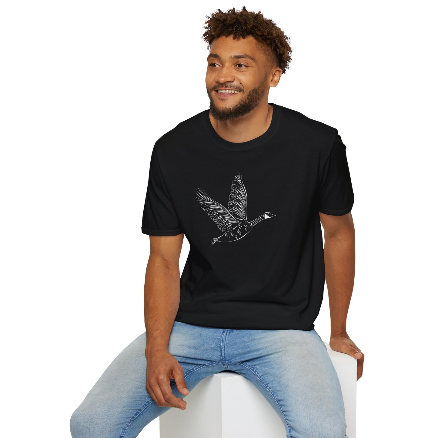 Flourished Canadian Goose Unisex T-shirt