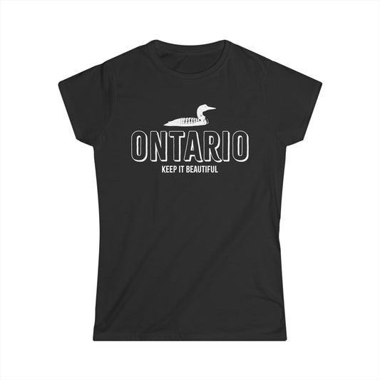 Ontario Loon Women's Softstyle Tee