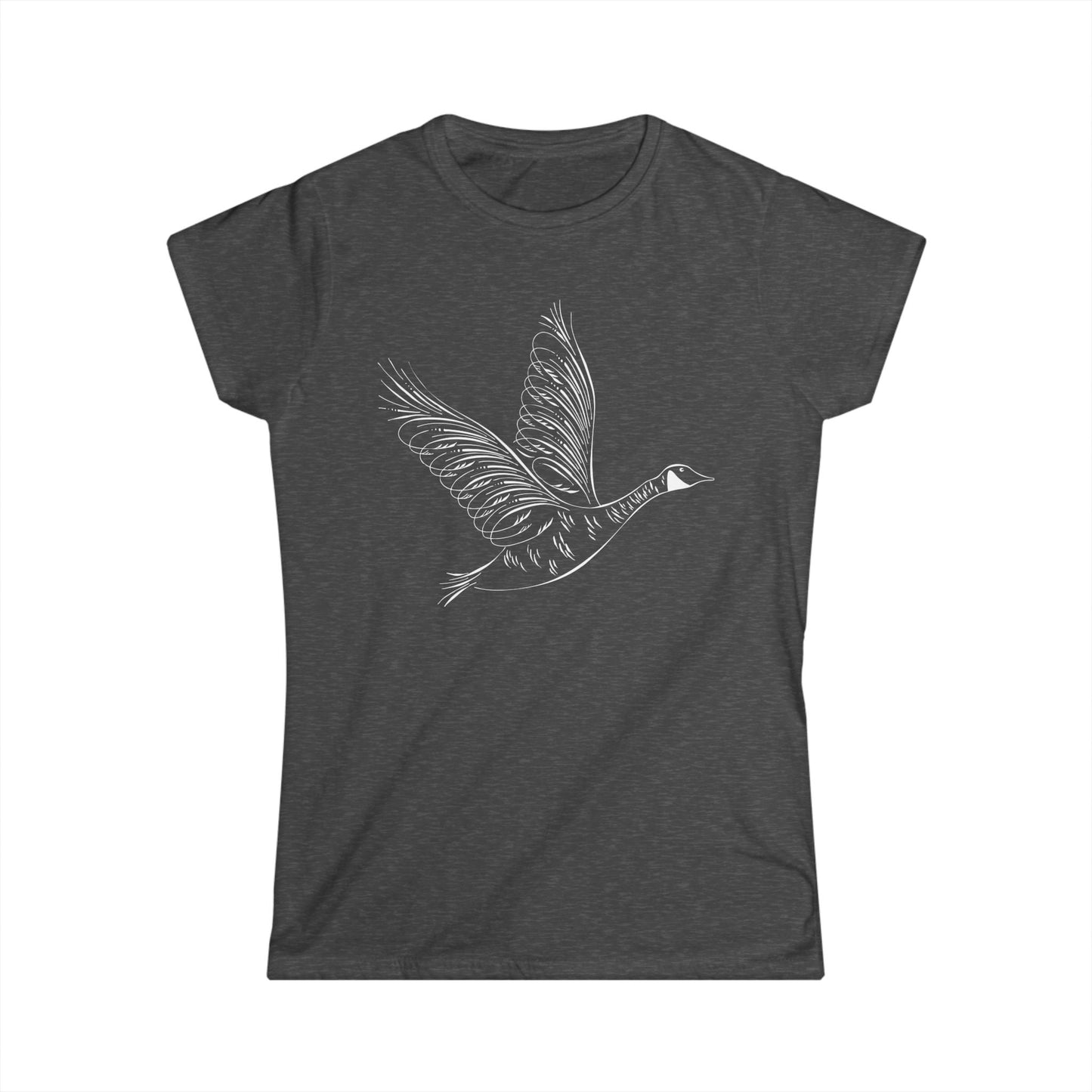Flourished Canadian Goose Women's Softstyle Tee