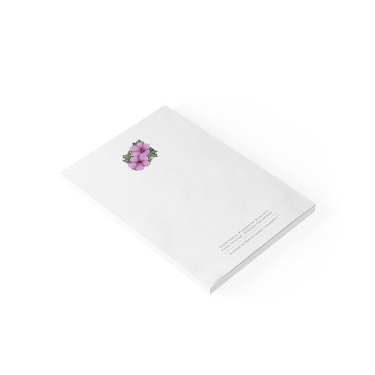 Territorial Flower of Nunavut Notepad - Purple Saxifrage