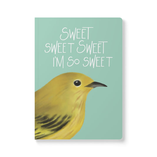 Bird Call Notebook - Yellow Warbler