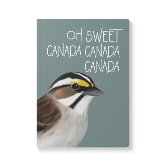 Bird Call Notebook - White throated Sparrow