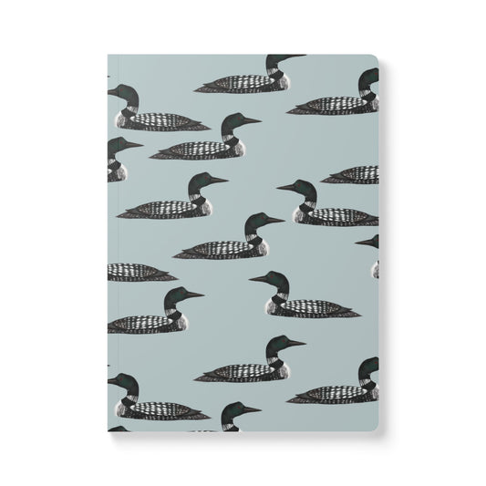 Provincial Bird of Ontario Notebook - Common Loon Pattern