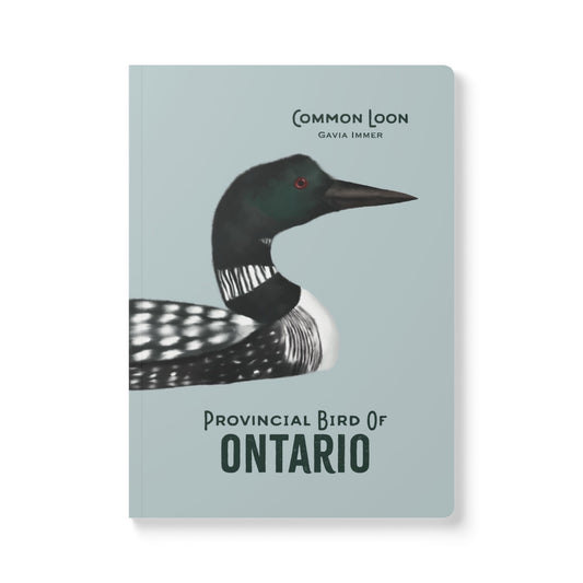 Provincial Bird of Ontario Notebook - Common Loon
