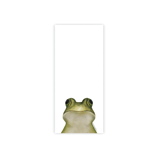 Bull Frog Notepad 3.5" x 8"
