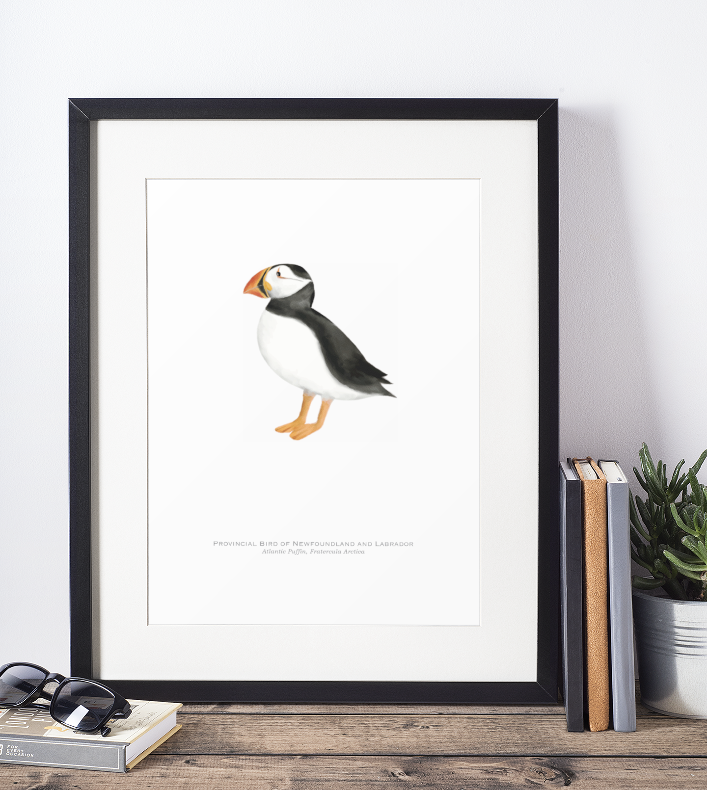 Provincial Bird of Newfoundland and Labrador Print - Atlantic Puffin