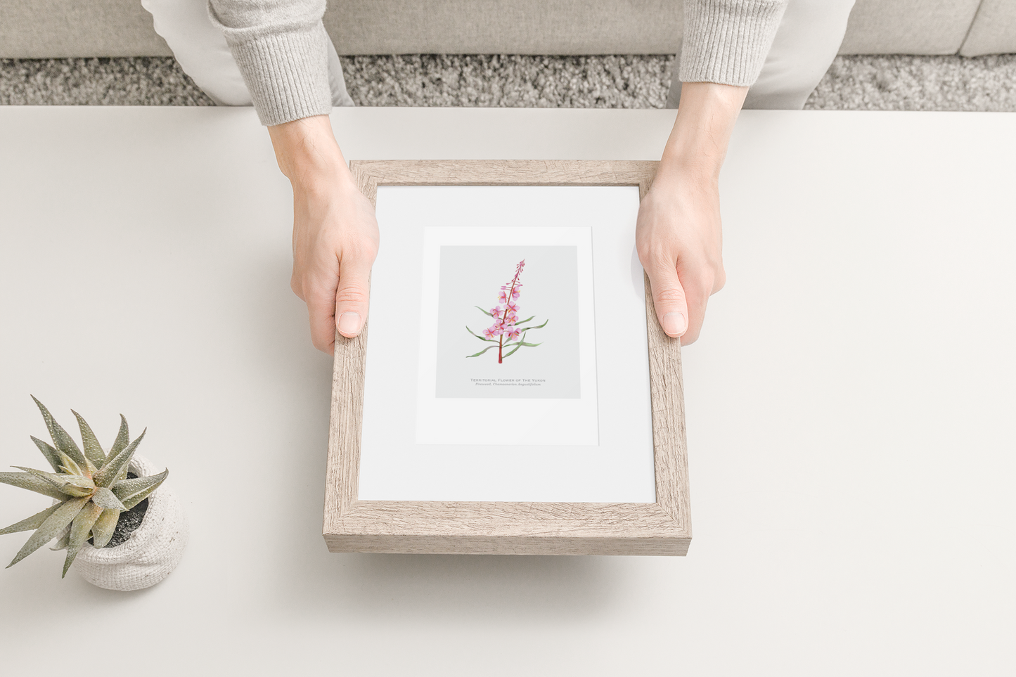 Territorial Flower of the Yukon Print - Fireweed